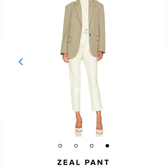 Lovers and Friends NWT - Size Small - cream colour - leather - Picture 1 of 6